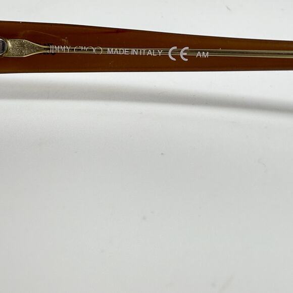 JIMMY CHOO JC37 AT8 51mm Brown Gradient Eyeglasses Frames Only H18184 - Picture 6 of 7